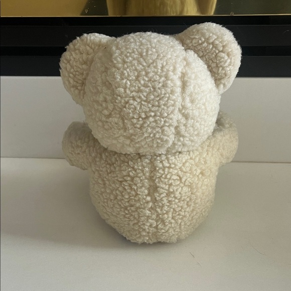 Vintage Snuggle Cream Plush Teddy Bear for Kids - Picture 3 of 6